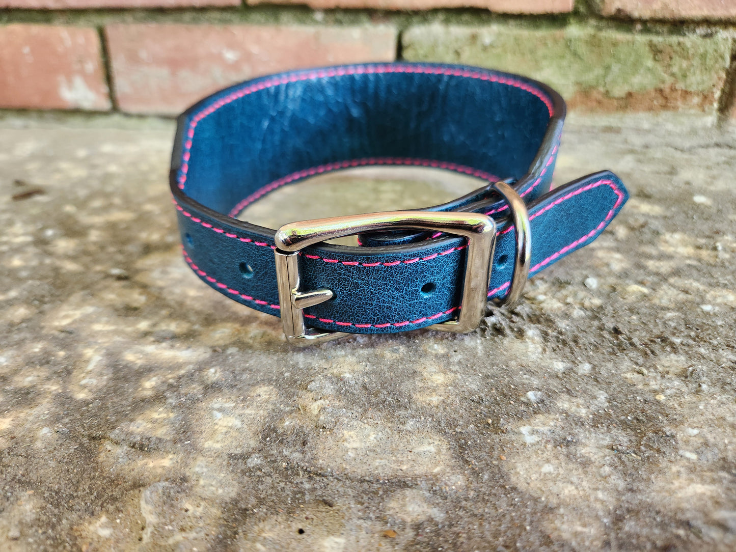 Pink Argyle Collar