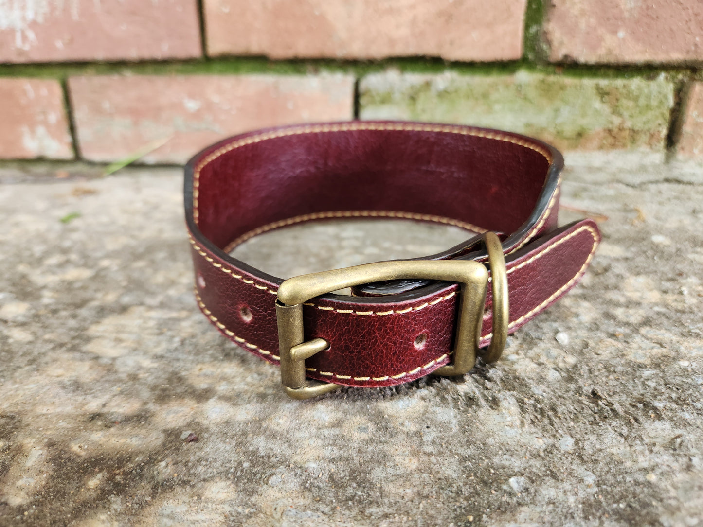 Custom Autumn Leaf Collar