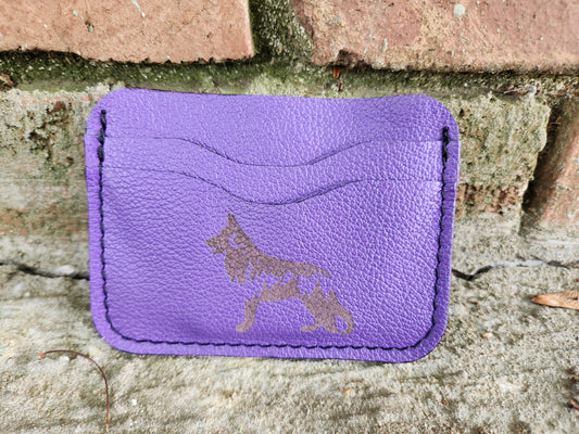 Purple GSD Card Wallet