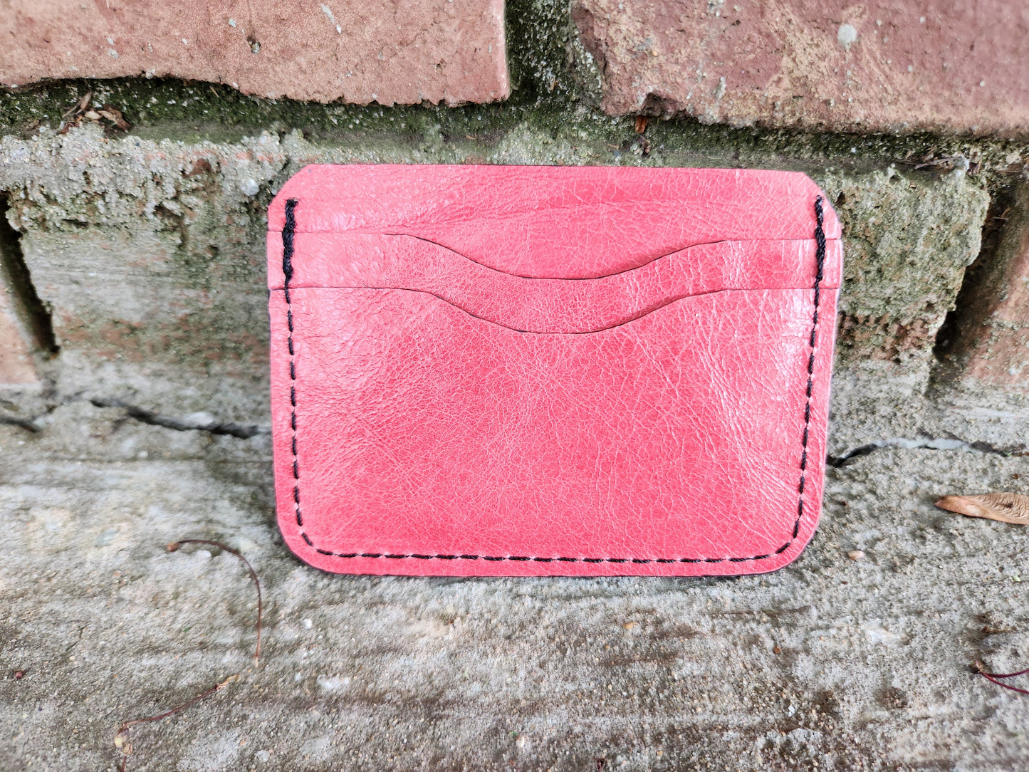 Pink Border Collie Card Wallet
