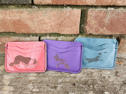 Custom Laser Engraved Card Wallet