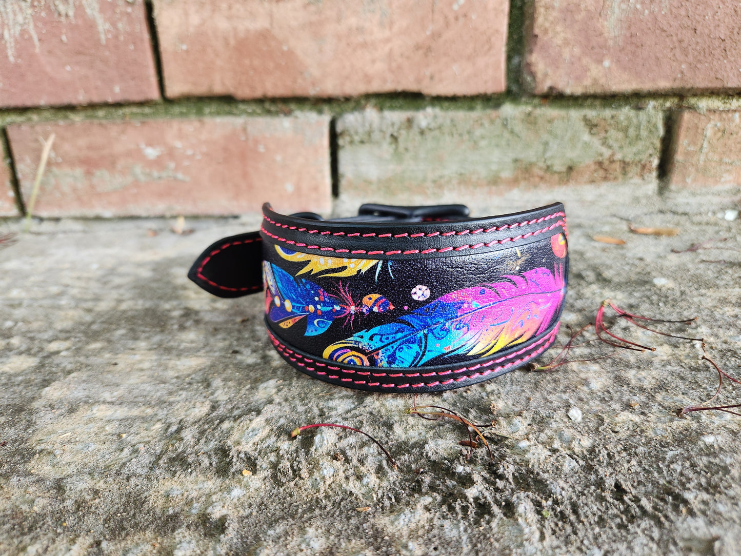 Custom Feather Collar