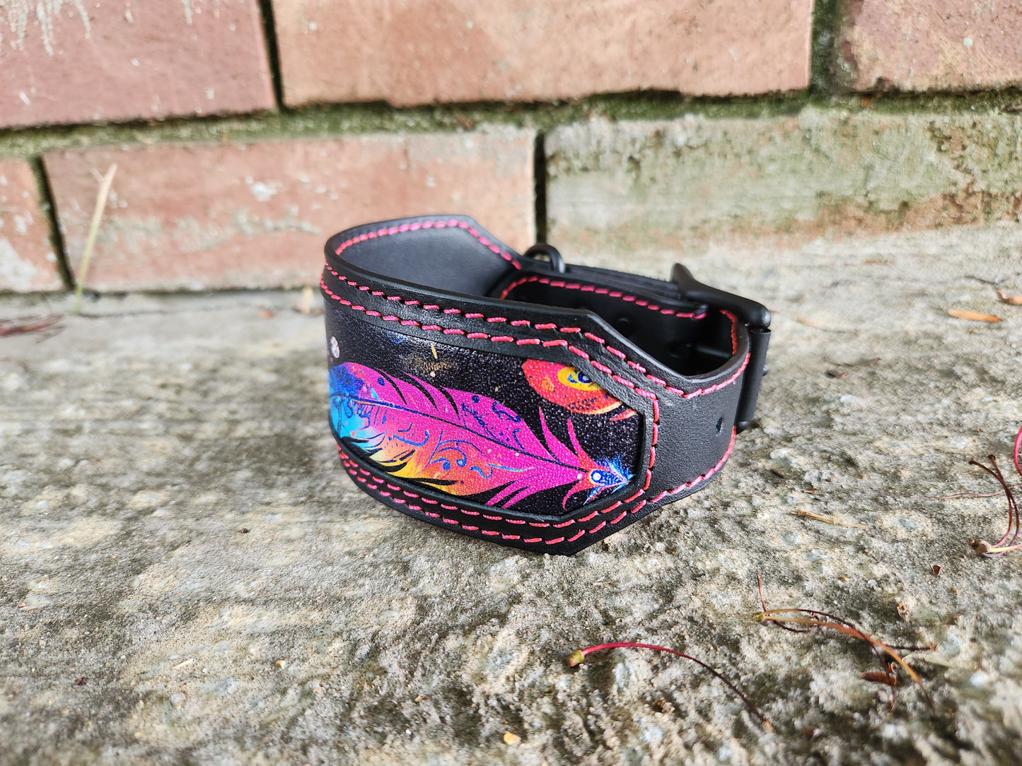 Custom Feather Collar