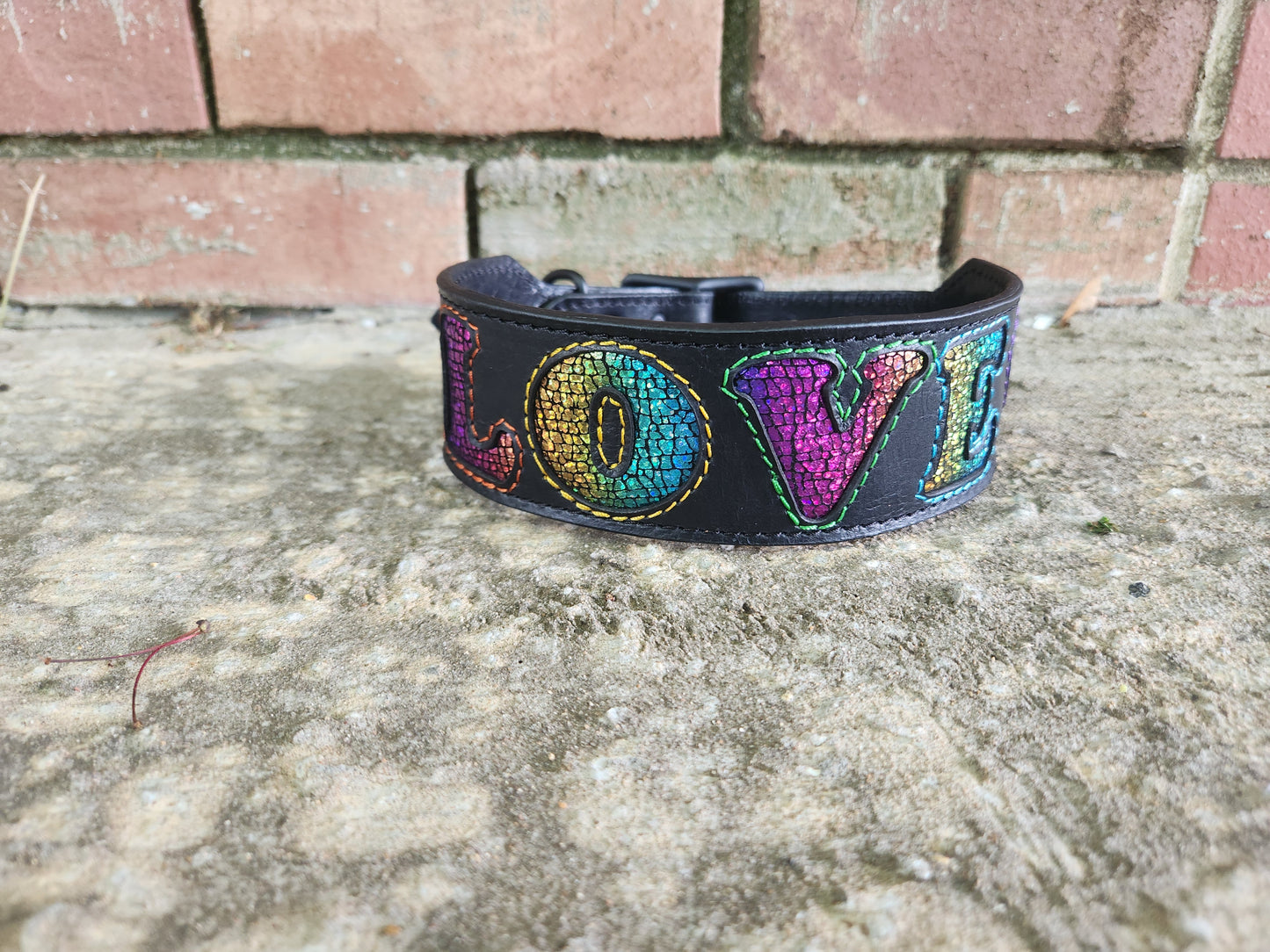 Custom Love & Hearts Collar