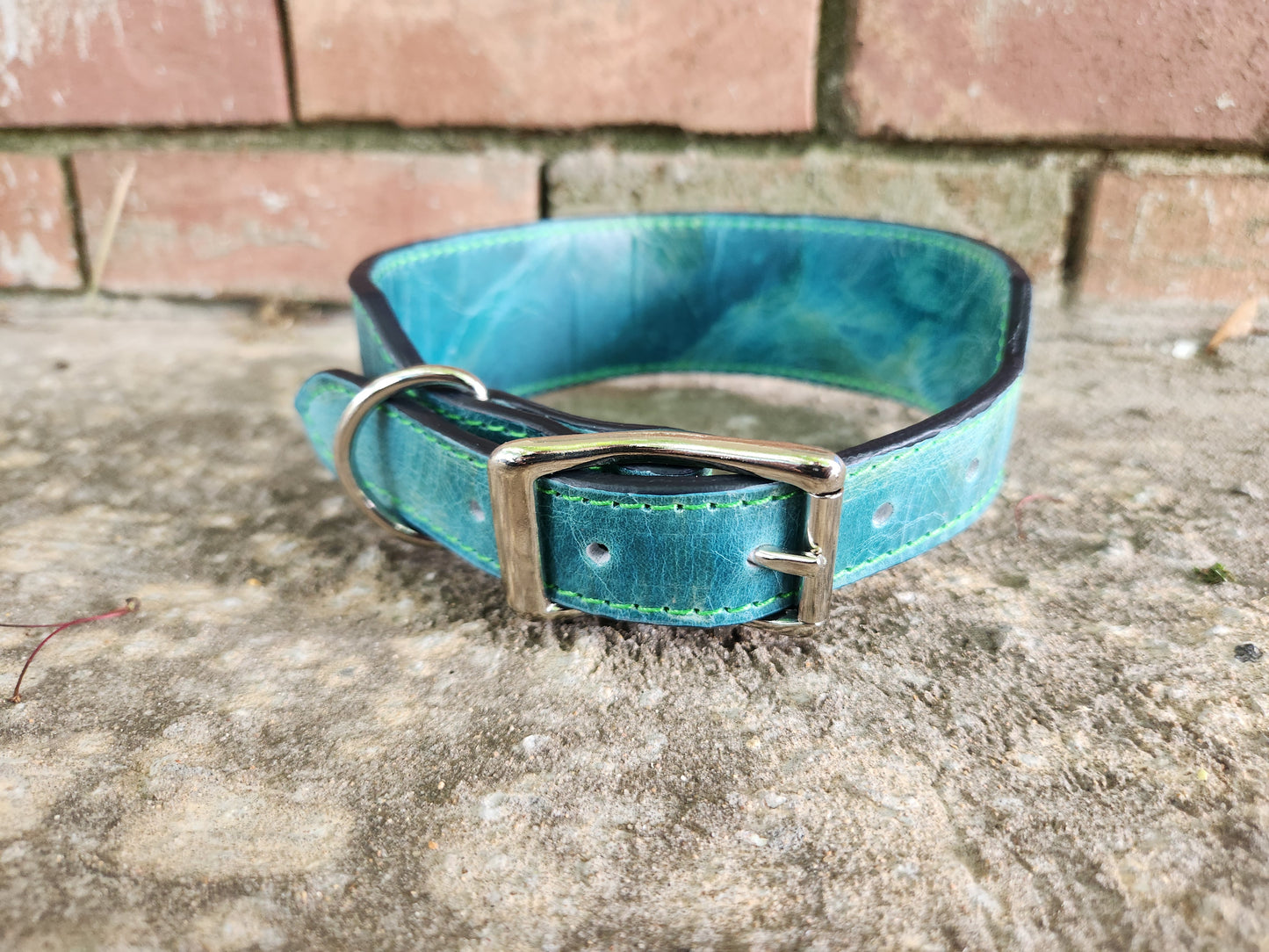 Custom Watercolor Paw Print Collar