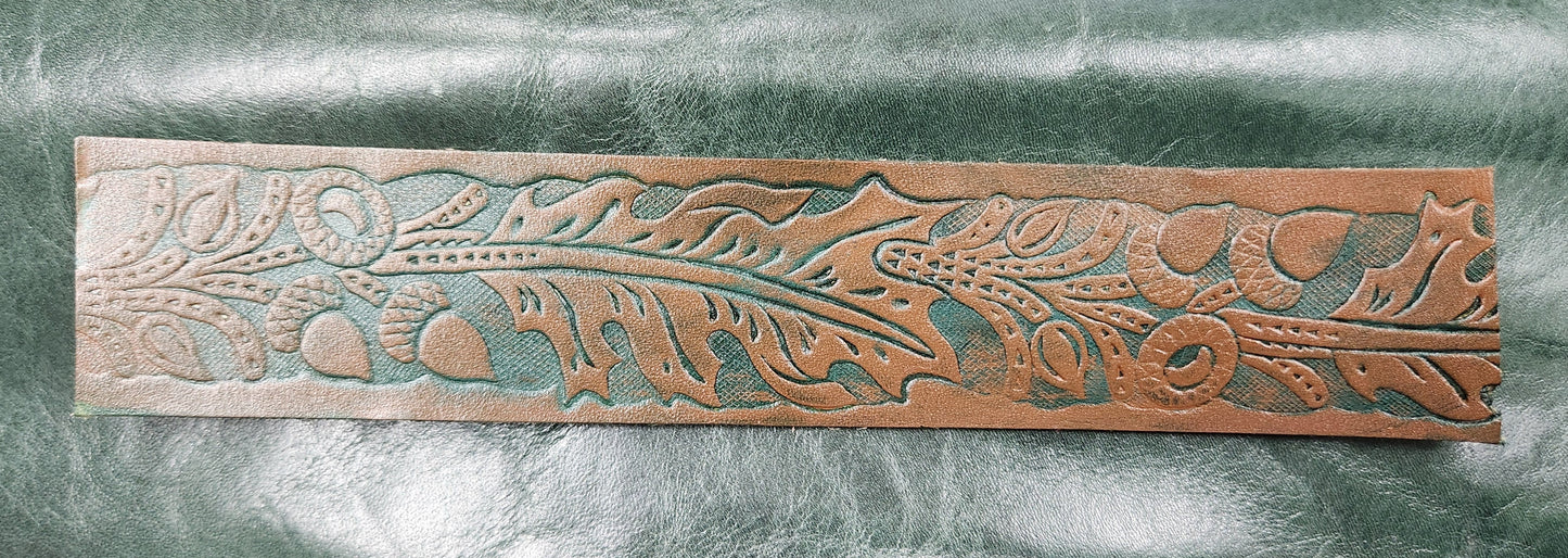 Custom Acorn and Leaves Collars
