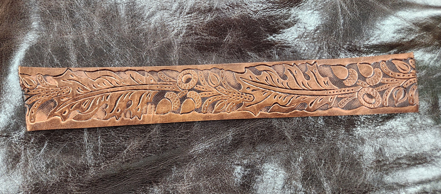 Custom Acorn and Leaves Collars