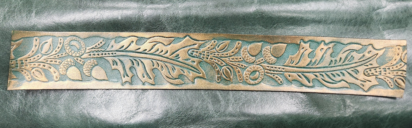 Custom Acorn and Leaves Collars