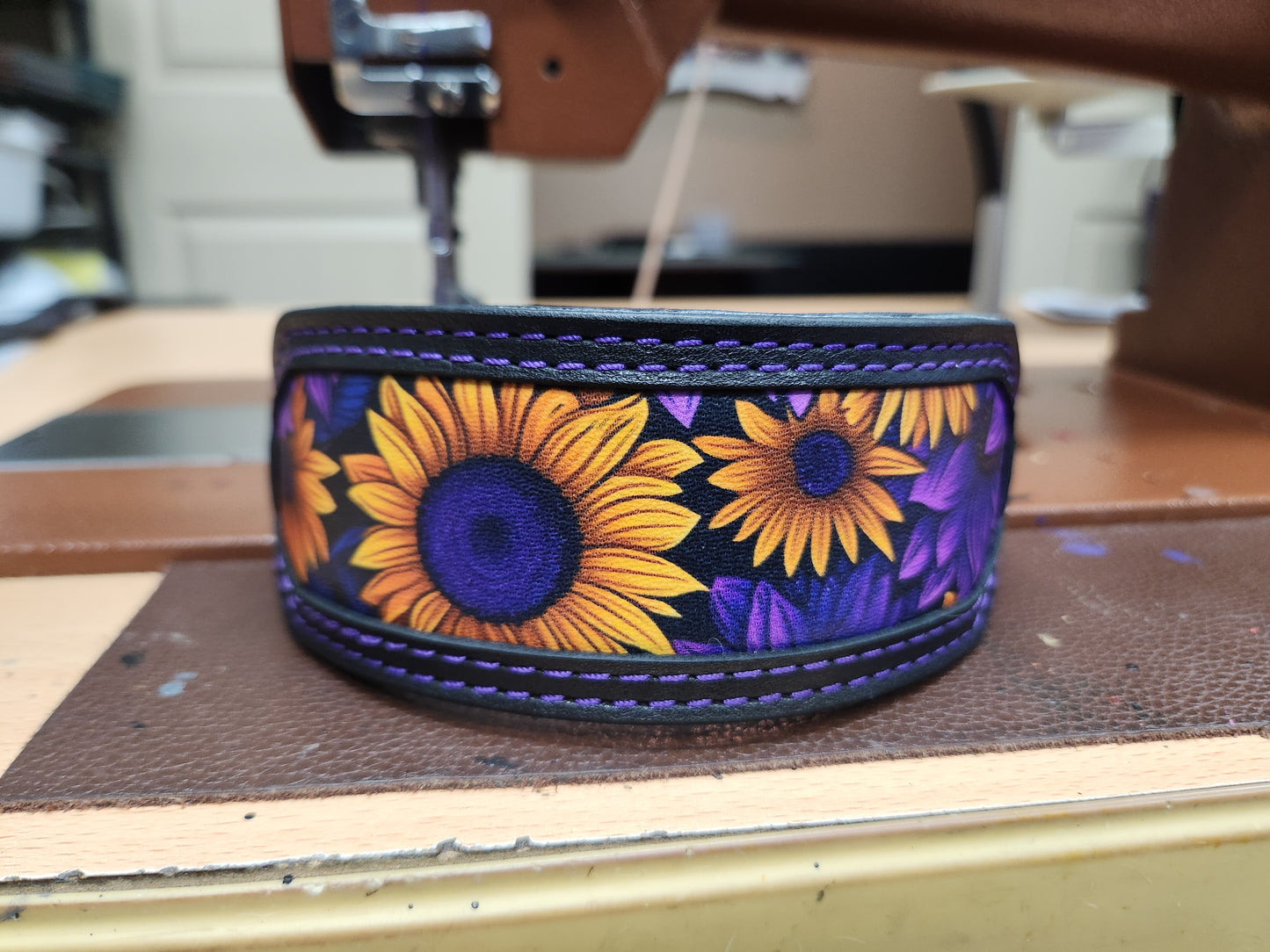 Custom 2in Wide Martingale Collar W/Frame