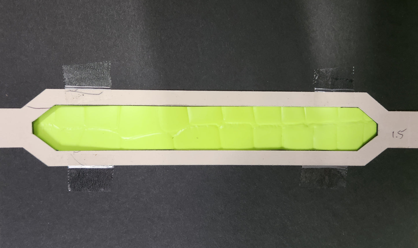 Neon Yellow Leather