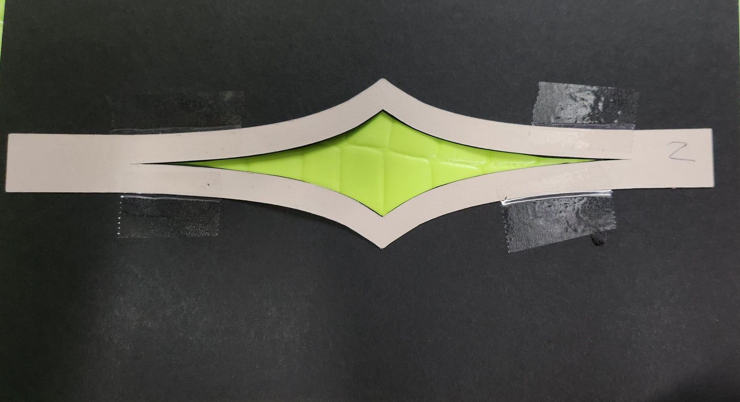 Neon Yellow Leather