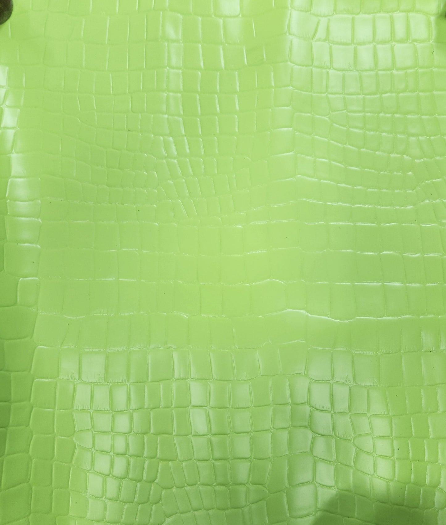 Neon Yellow Leather