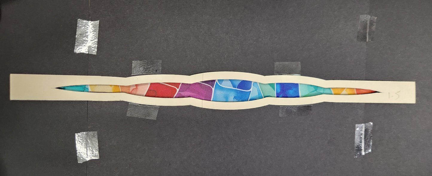 Rainbow Mosaic Leather