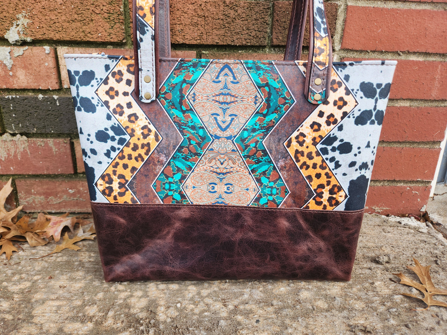 Matching Tote and Clutch