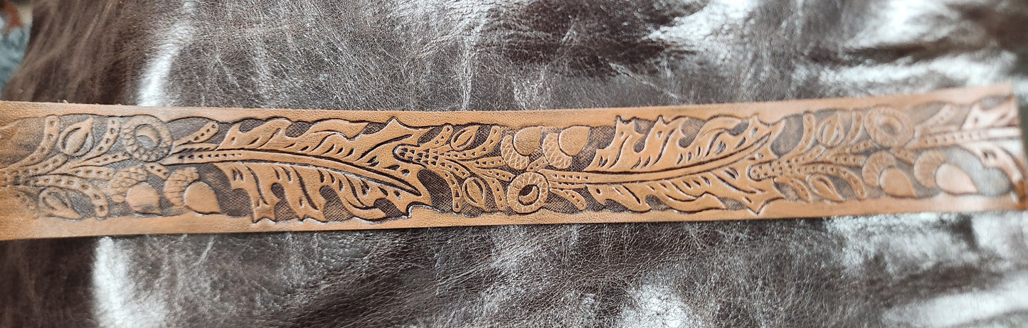 Custom Acorn and Leaves Collars